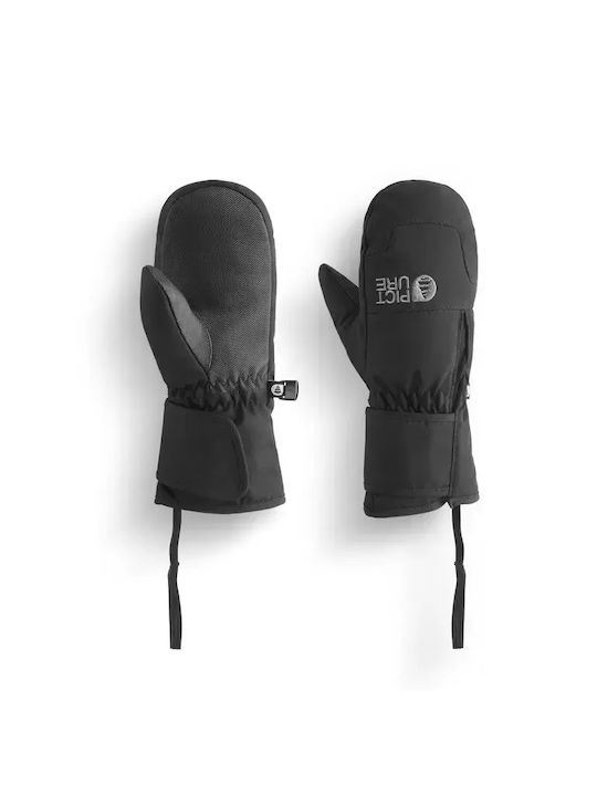 Picture Organic Clothing Mittens Kids Ski & Snowboard Gloves Black