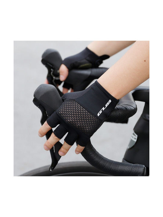 Gub Half Finger Cycling Gloves Black