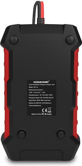 Konnwei RC-10 Autobatterieladegerät 12/24V