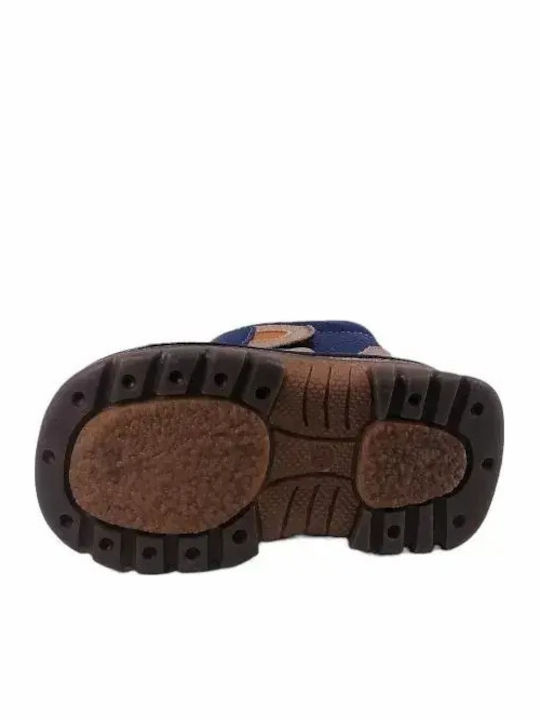 Lederne Kinderstiefel Blau