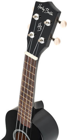 Harley Benton UK-12 Soprano Ukulele Black