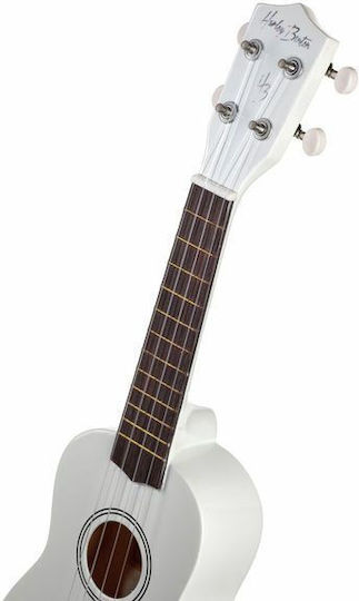 Harley Benton UK-12 Soprano Ukulele White