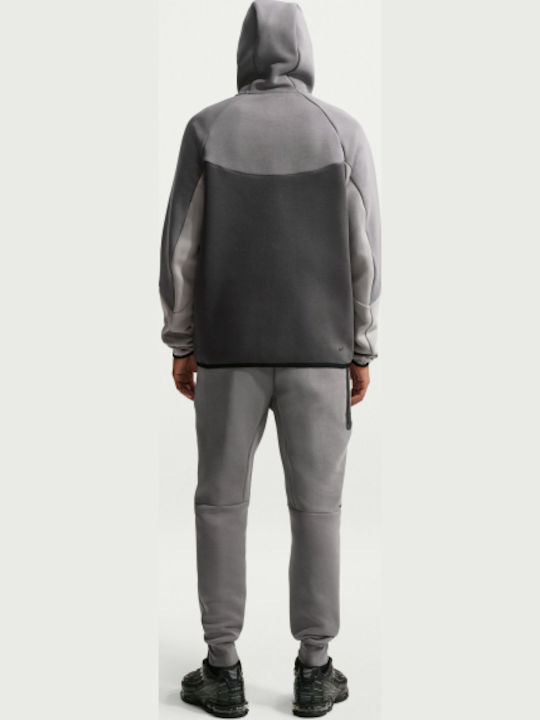 Tech Fleece Sweatpants with Cuffs Gray