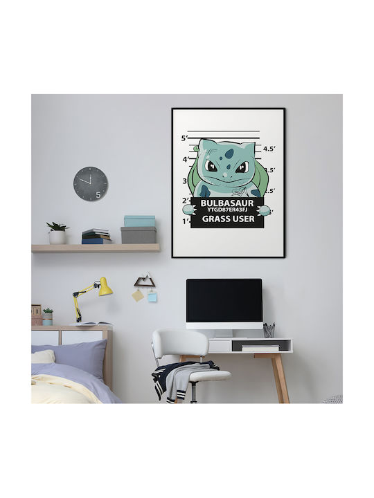 Αφίσα Pokemon | Bulbasaur Mugshot