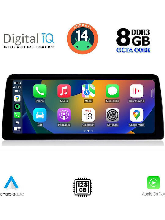 Digital IQ Car Audio System for BMW X3 (G01) 2018 (Bluetooth/USB/WiFi/GPS/Apple-Carplay/Android-Auto) with Touch Screen 10.25"