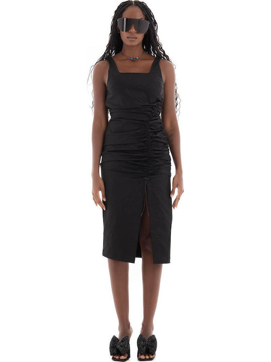Summer Midi Dress Black