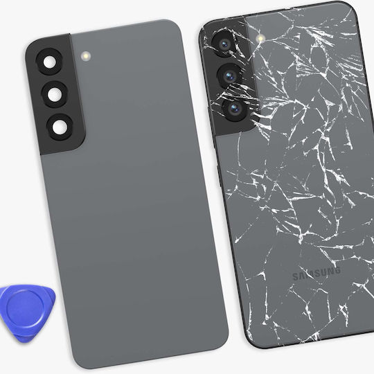 Clappio Replacement Battery Cover Galaxy S22 Integrated Adhesive Graphite