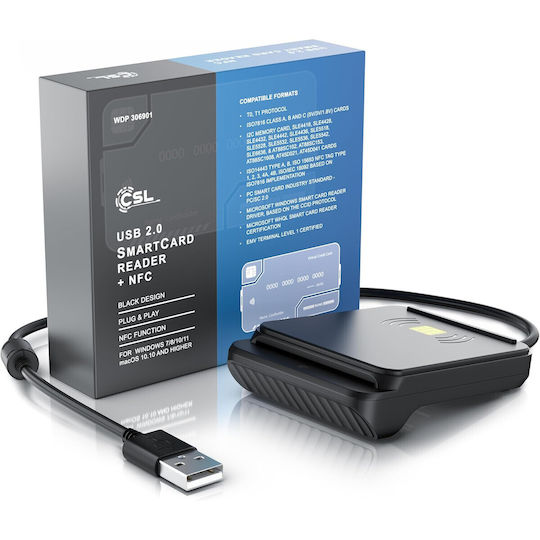 Cititor Electronic de Carduri de Identitate Nfc Carduri Inteligente Sim Compatibil Mac Os X Windows 11 Card Nou de Identitate Card de Sănătate Carduri Bancare