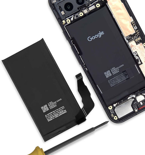 Clappio Replacement Battery Pixel 8a Li-ion 4492mah 3.87v Black