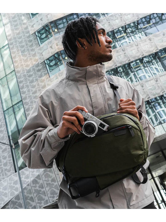 Herrentasche Schulter / Crossbody Grün