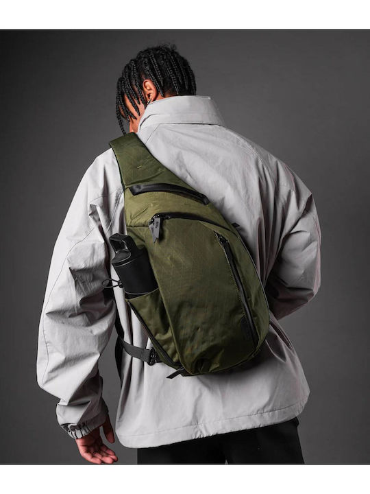Herrentasche Schulter / Crossbody Grün