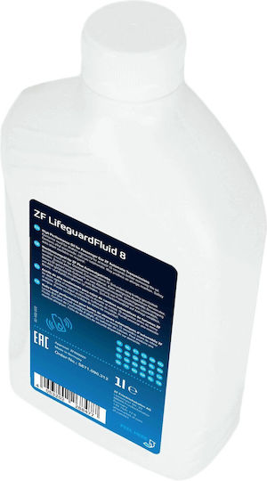 Lifeguard 8 Zf 1l Sae Lifeguardfluid 8 Green Color Applications Zf 8hp 8-speed Automatic Transmission
