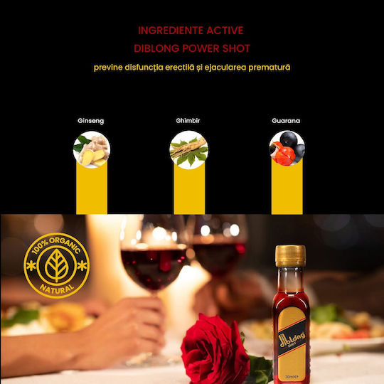 Afrodisiakum Premium Konzentrat Diblong Shot Steigerung der Libido Potenz Erektion Anti- vorzeitiger Ejakulation Männer 30 Ml