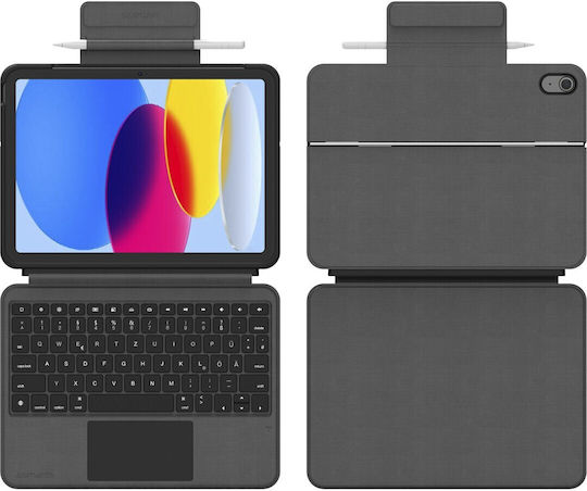 4smarts Калъф с Клавиатура 2в1 Солиден iPad 11 iPad 10.9