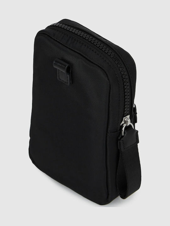 Herrentasche Schulter / Crossbody Schwarz