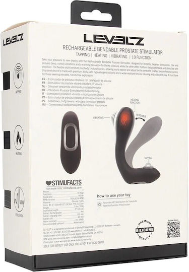 Shots Black Anal Vibrator