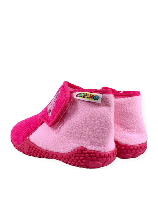 Kinderhausschuhe Stiefel Rosa