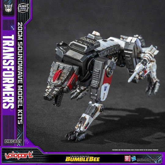 Yolopark Transformers Bumblebee Amk Pro Series Plastic Model Kit Soundwave Oversea Version 4897131752580