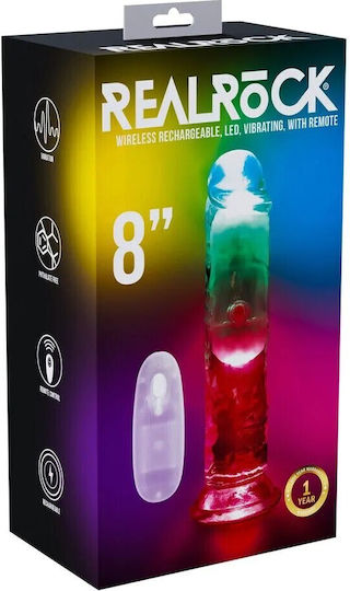 Shots Реалистичен Вибратор 17см Прозрачен