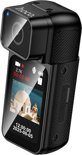 Hoco DV105 Action Camera 2K και Wi-Fi Μαύρη