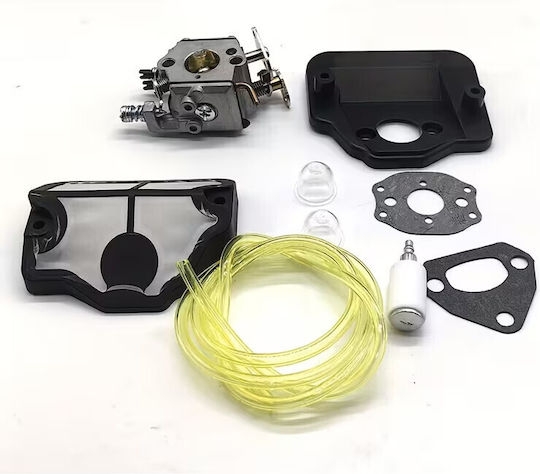 Carburettor Kit Air Fuel Filter Membranes Husqvarna 36-41-136-137-141