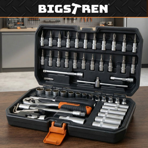 Bigstren Set de chei tubulare și clichet 1\4" 56buc