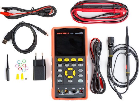 Osciloscop Portabil Baterie Ecran Lcd Color 3.5" Ac Dc 400v 40mhz 2 Canale 8k/4k