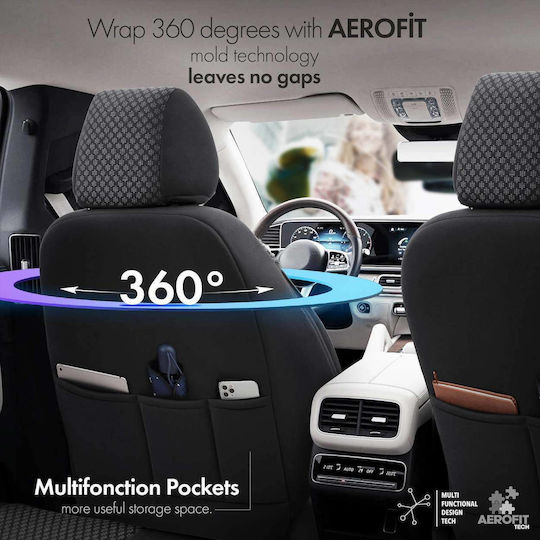 Premium Universelle Autositzbezüge Geteilt Otom Sport Plus 102
