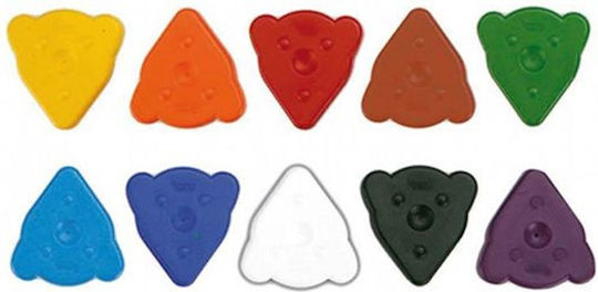 Jovi Magic Bear 7026710 1-96 Магически Восъчни Пастели Комплект 30 Броя 10 Цветни 11.5 X 7.5 См