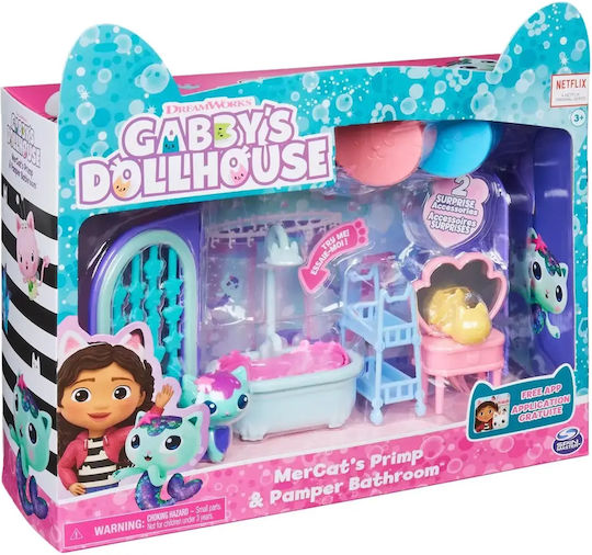 Gabby's Dollhouse Jucărie Miniatură Casa de păpuși a lui Gabby