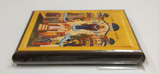 Christening Favor with Religious Icon made of Wood 50pcs