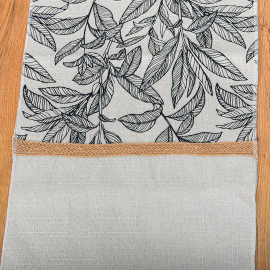 Fylliana Runner Opulent White-Black 33x150cm (Various Colors)