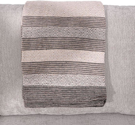 Fylliana Orim Sofa Throw 2 Seater 170x230cm Beige