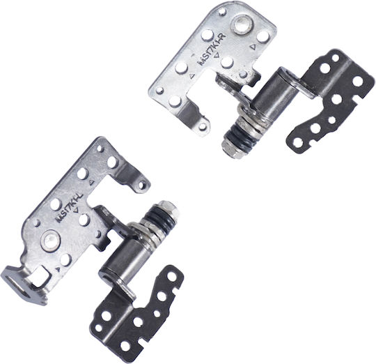 Μεντεσέδες Hinges Bracket Set Laptop Msi Gp76 Leopard Ge76 Raider 10ue 10ug 10uh 11ue 11ug 11uh Ms-17k2 Ms-17k3 Αριστερό & Δεξί No Brackets Κωδ.1-hng0615