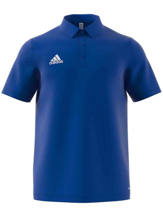 Entrada 22 Aeroready Polo Sportliches T-Shirt Blau