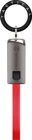 Tactical Flat USB 2.0 Cable USB-C male - USB-C 60W Red (57983127298)