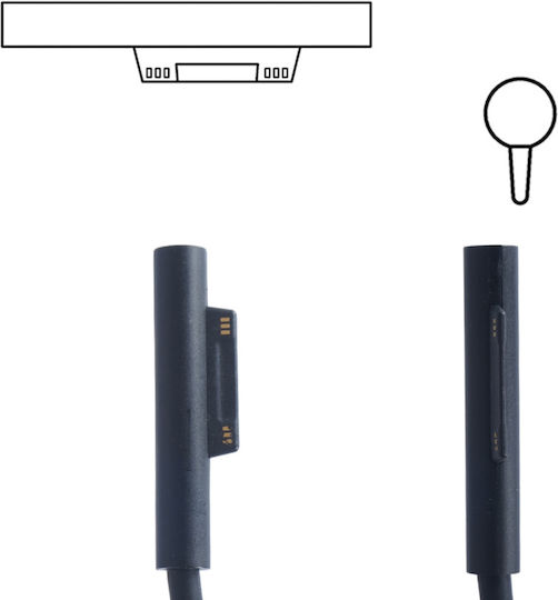 Surface Pro X Laptop Charger 102W 5V 1.5A for Microsoft Bulk