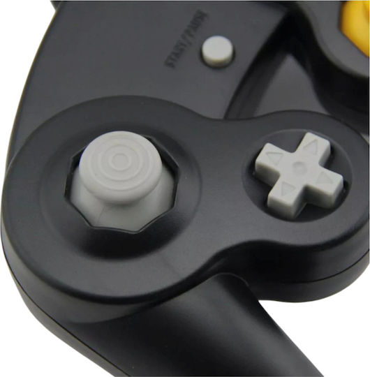 1-GAME067 Ενσύρματο Gamepad για GameCube / Wii U Μαύρο