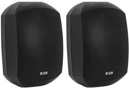 Master Audio Παθητικά Επιτοίχια Ηχεία (Ζεύγος) Μαύρα