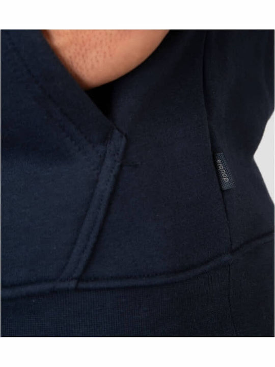 Herren Sweatshirt mit Kapuze Blau