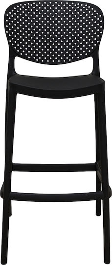 Σκαμπό Μπαρ από Πολυπροπυλένιο Joy Black 47x48x103cm Σκαμπό Μπαρ από Πολυπροπυλένιο Joy Black 47x48x103cm
