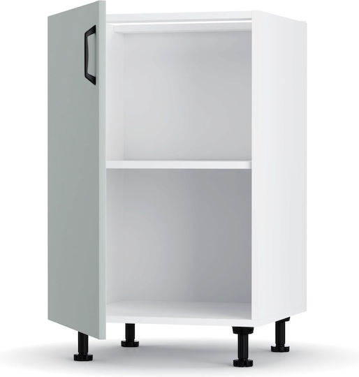 Modest Dulap pentru Chiuvetă Gri 50x48x82buc