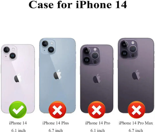 Back Cover Magnetic Multicolor (iPhone 14Nokia 1.3)