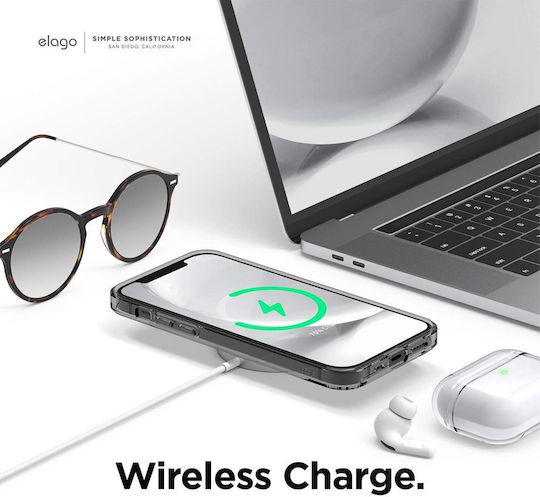 Elago Umschlag Rückseite Silikon Transparent (iPhone 2020, elago)