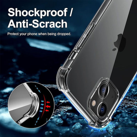 Back Cover Σιλικόνης Διάφανο (iPhone 13)