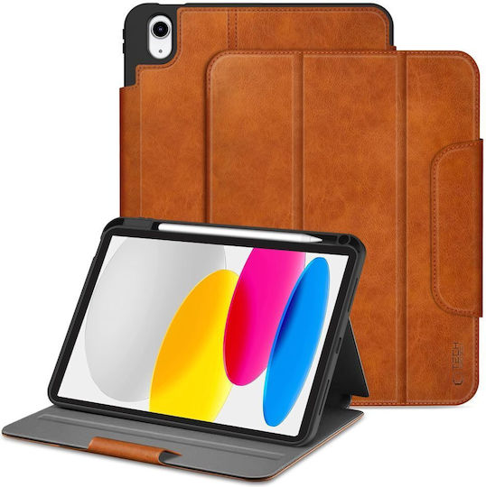 Tech-Protect Flip Cover Καφέ (iPad 10.9” 2022, iPad 11” 2025)
