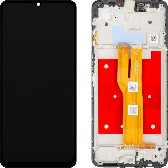 Screen with Touch Mechanism and Frame for Samsung Galaxy A07 (Black)