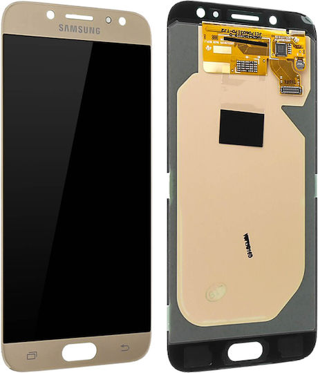 O ecran J730f cu Mecanism Tactil pentru SAMSUNG J730F Galaxy J7 (2017) (Auriu)