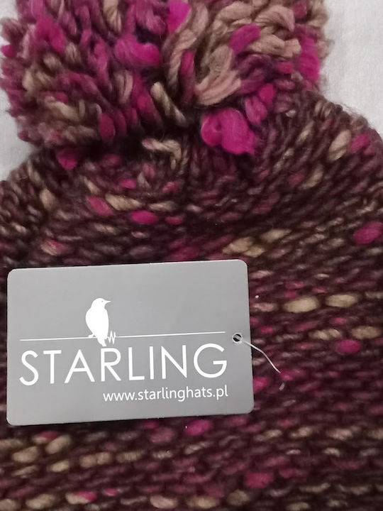 Beanie Beanie Knitted in Brown color