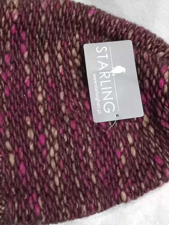 Beanie Beanie Knitted in Brown color